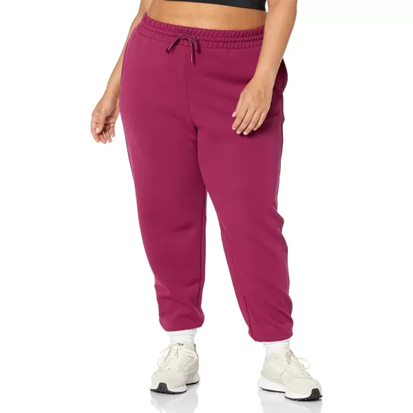 Amazon Essentials Womens Active Sweat Relaxed Fit Jogger Available in Plus SizePlum