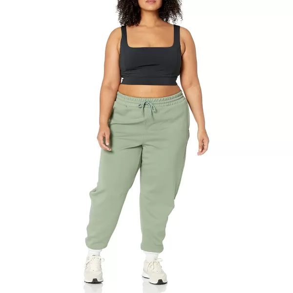 Amazon Essentials Womens Active Sweat Relaxed Fit Jogger Available in Plus SizeSage Green