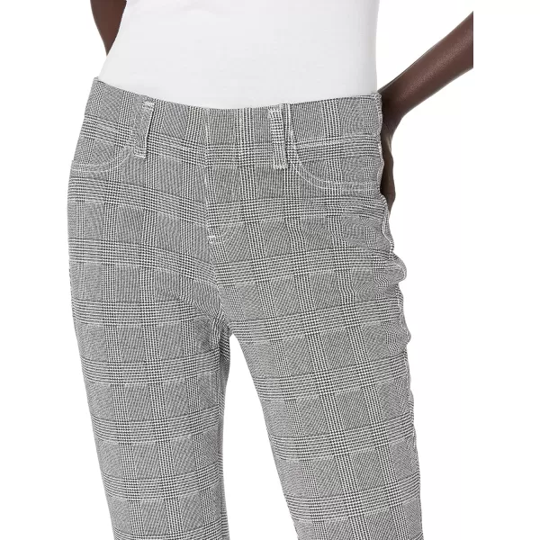 Amazon Essentials Womens PullOn Knit Jegging Available in Plus SizeBlack Grey Glen Plaid