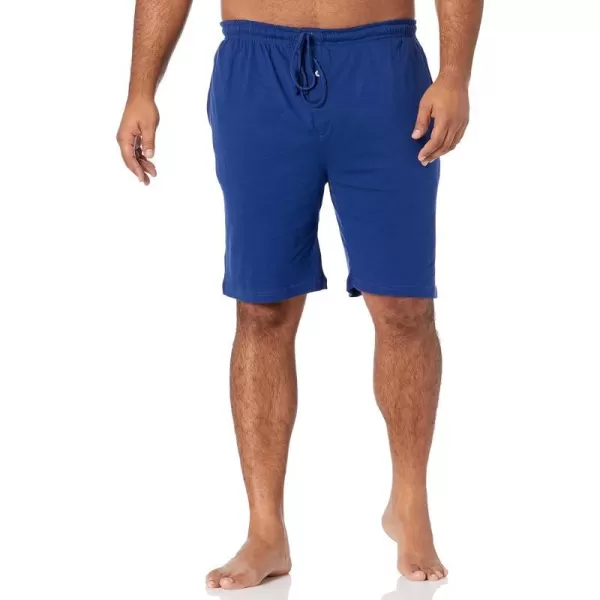 Amazon Essentials Mens 9 Knit Pajama Short Available in Big amp TallCobalt Blue