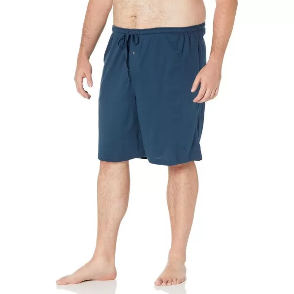 Amazon Essentials Mens 9 Knit Pajama Short Available in Big amp TallIndigo