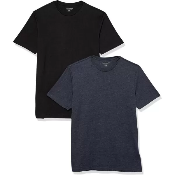 Black/Navy Heather No Pocket