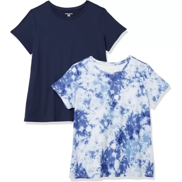 2 Navy/White Tie Dye