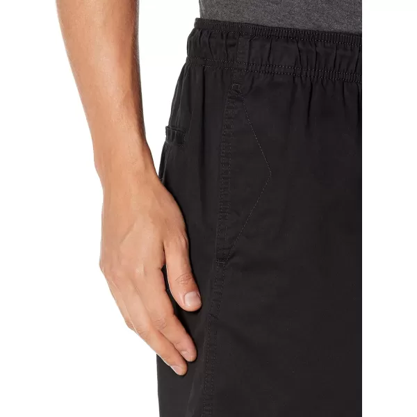 Amazon Essentials Mens 6 Inseam Drawstring Walk ShortBlack