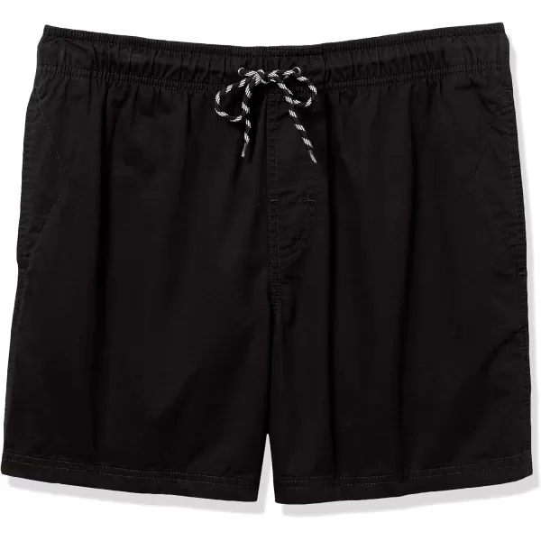 Amazon Essentials Mens 6 Inseam Drawstring Walk ShortBlack