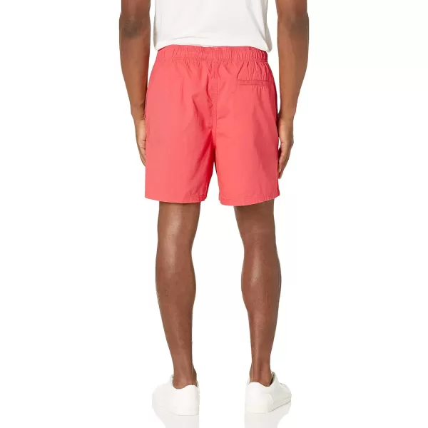 Amazon Essentials Mens 6 Inseam Drawstring Walk ShortCoral Pink