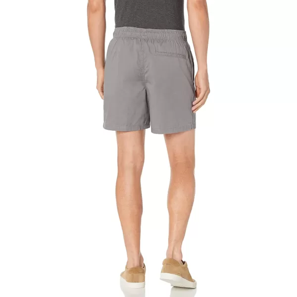 Amazon Essentials Mens 6 Inseam Drawstring Walk ShortGrey