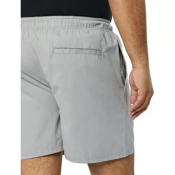 Amazon Essentials Mens 6 Inseam Drawstring Walk ShortLight Grey