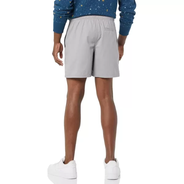 Amazon Essentials Mens 6 Inseam Drawstring Walk ShortLight Grey