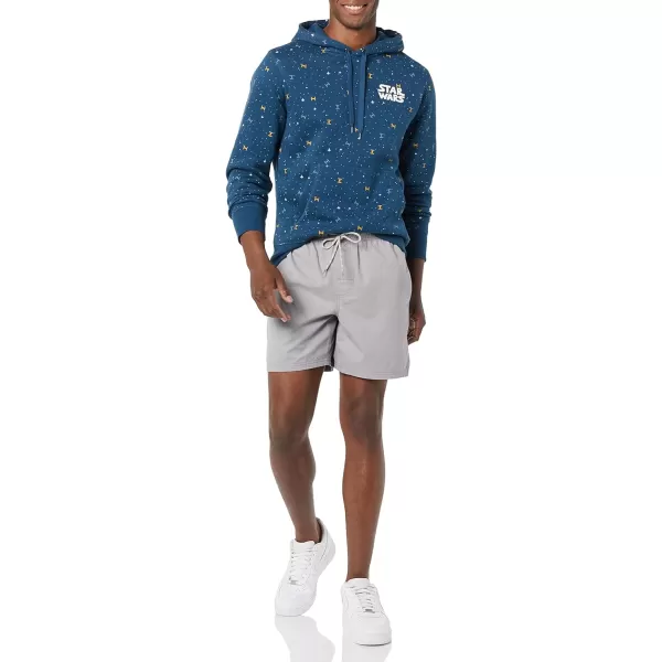 Amazon Essentials Mens 6 Inseam Drawstring Walk ShortLight Grey