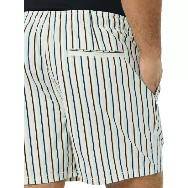 Amazon Essentials Mens 6 Inseam Drawstring Walk ShortStripe