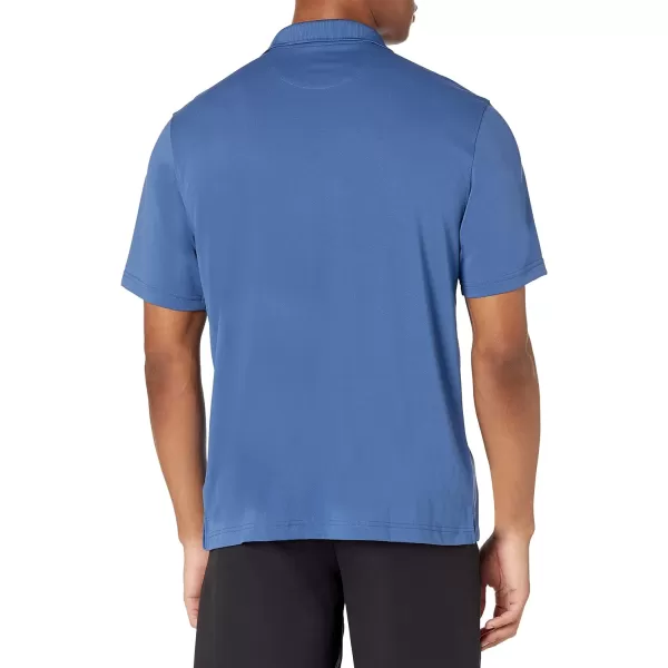 Amazon Essentials Mens RegularFit QuickDry Golf Polo Shirt Available in Big amp TallPolyester Blue