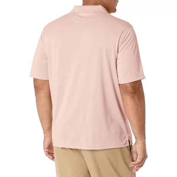 Amazon Essentials Mens RegularFit QuickDry Golf Polo Shirt Available in Big amp TallPolyester Light Pink