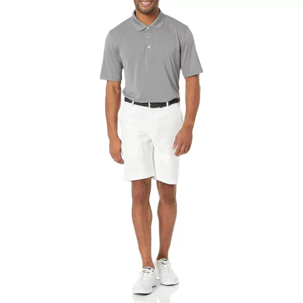 Amazon Essentials Mens RegularFit QuickDry Golf Polo Shirt Available in Big amp TallPolyester Medium Grey Heather