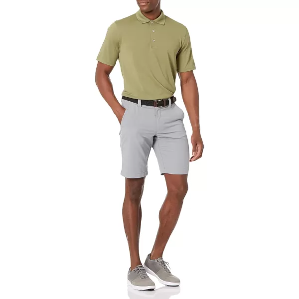 Amazon Essentials Mens RegularFit QuickDry Golf Polo Shirt Available in Big amp TallPolyester Olive