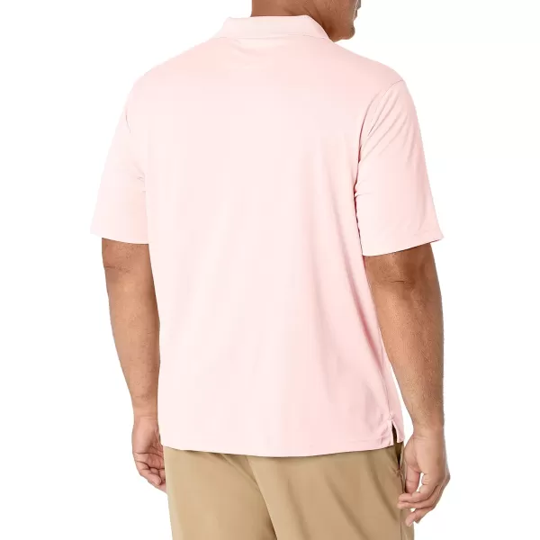 Amazon Essentials Mens RegularFit QuickDry Golf Polo Shirt Available in Big amp TallPolyester Pink