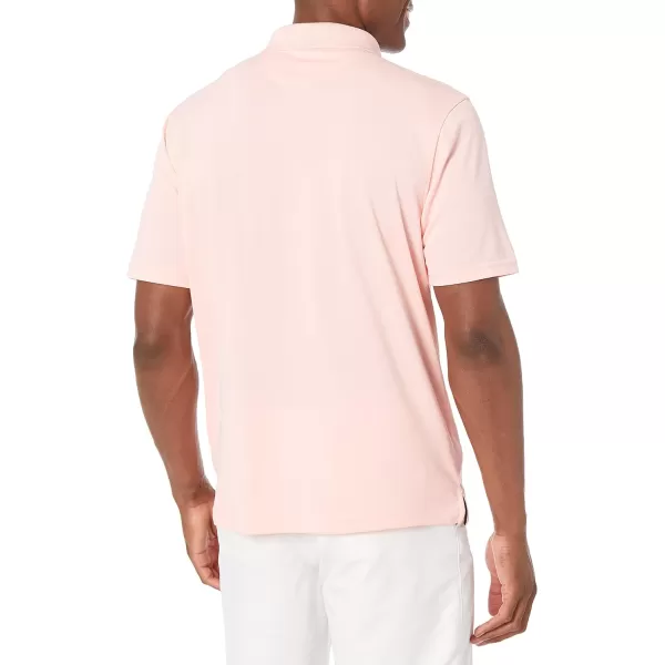 Amazon Essentials Mens RegularFit QuickDry Golf Polo Shirt Available in Big amp TallPolyester Pink