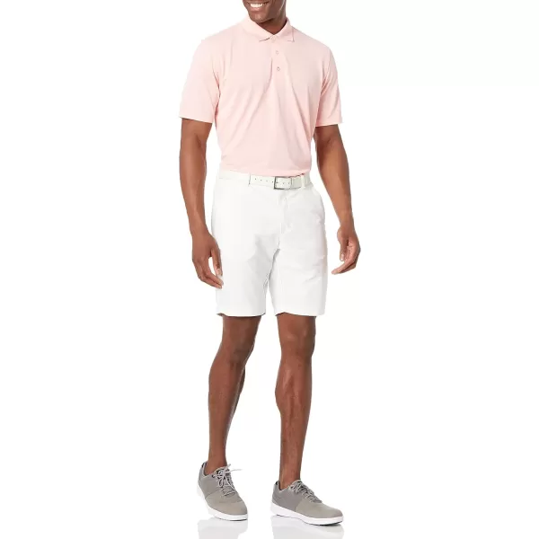 Amazon Essentials Mens RegularFit QuickDry Golf Polo Shirt Available in Big amp TallPolyester Pink