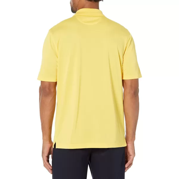 Amazon Essentials Mens RegularFit QuickDry Golf Polo Shirt Available in Big amp TallPolyester Yellow