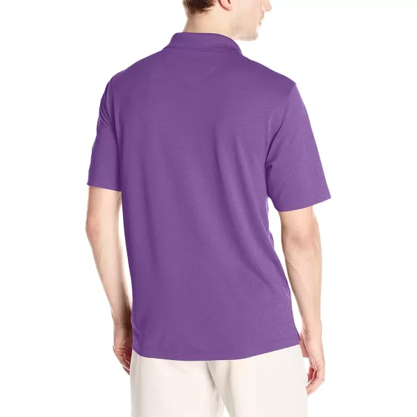 Amazon Essentials Mens RegularFit QuickDry Golf Polo Shirt Available in Big amp TallRecycled Polyester Purple Heather