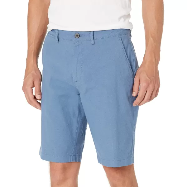 Amazon Essentials Mens SlimFit 11 Lightweight Comfort Stretch Oxford Short Previously GoodthreadsBlue