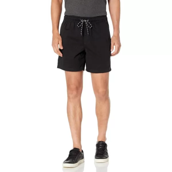 Amazon Essentials Mens 6 Inseam Drawstring Walk ShortBlack