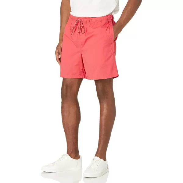 Amazon Essentials Mens 6 Inseam Drawstring Walk ShortCoral Pink