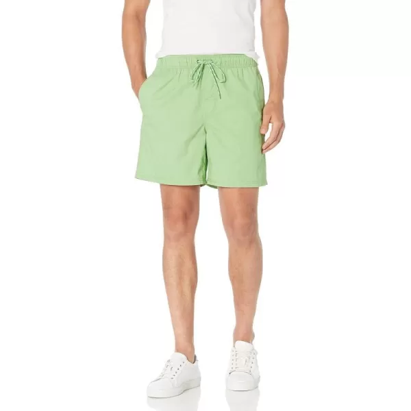 Amazon Essentials Mens 6 Inseam Drawstring Walk ShortSage Green