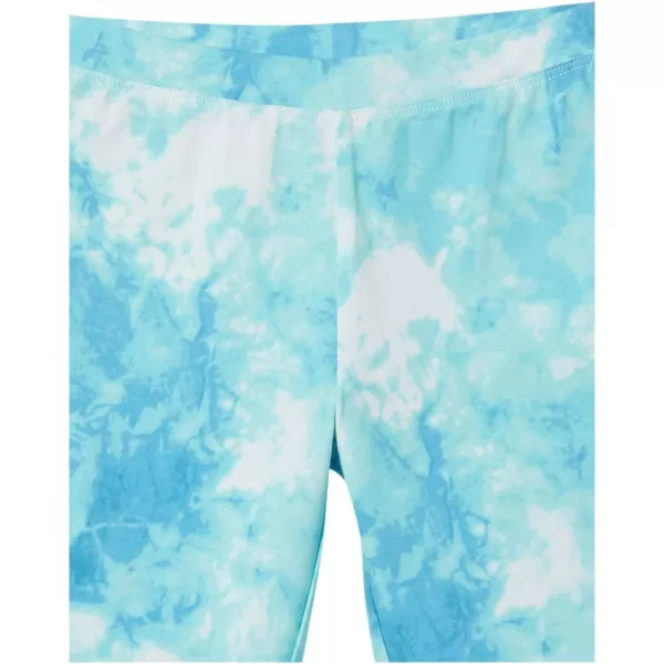 Amazon Essentials Girls and Toddlers Midi Bike Shorts Previously Spotted Zebra MultipacksBlackBlue MermaidsGreenPinkTie Dye