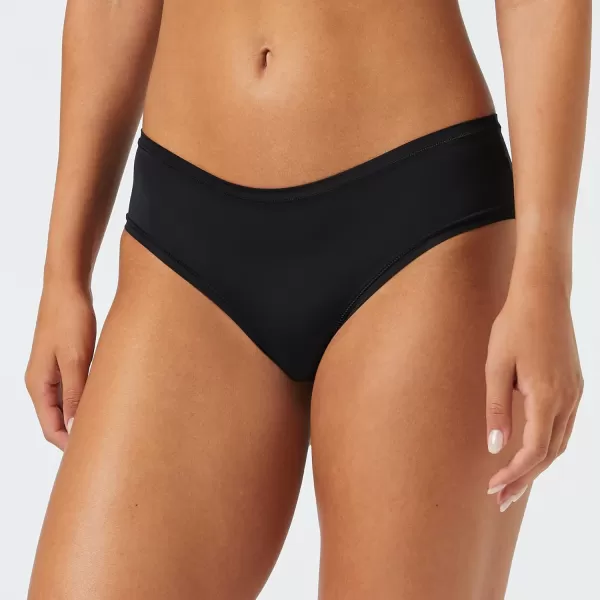 Amazon Essentials Womens Hipster Underwear Available in Plus Size Pack of 6BlackRich Hazel