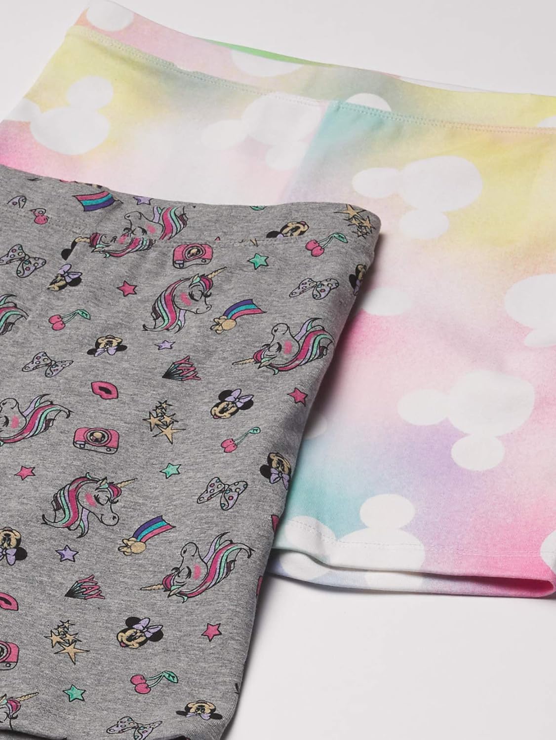 Amazon Essentials Disney  Marvel  Star Wars  Frozen  Princess Girls and Toddlers Bike Shorts Previously Spotted ZebraMulticolorMinnie VibesUnicorn Regular Fit
