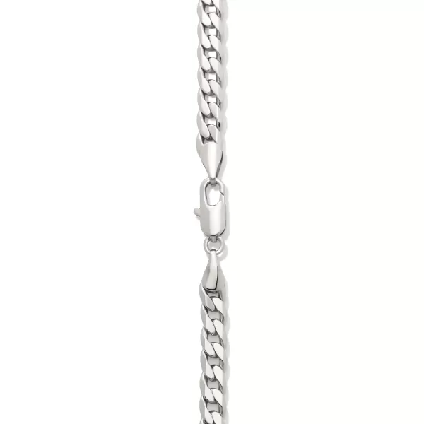 Amazon Essentials 14K Gold Plated Curb ChainSilver 16 5 mm