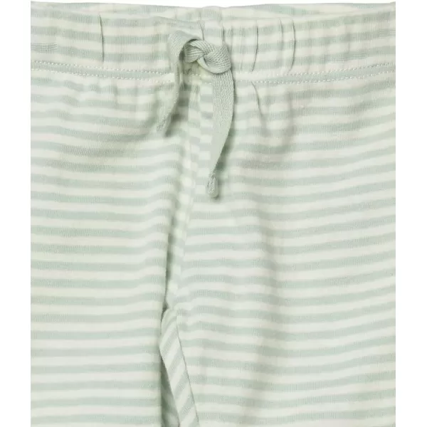 Amazon Essentials Baby Girls Cotton PullOn Pants Multipacks4 Pink Berry