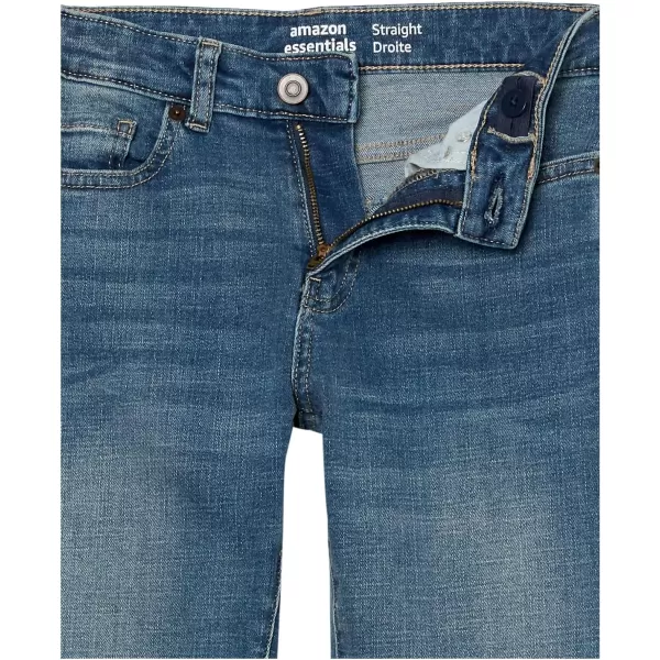 Amazon Essentials Boys Regular StraightFit JeansLight Wash