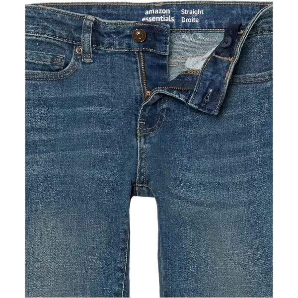 Amazon Essentials Boys Regular StraightFit JeansMedium Wash