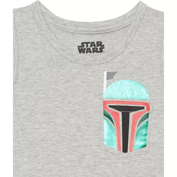 Amazon Essentials Boys Sleeveless Tank Top TShirts Previously Spotted ZebraStar Wars Child