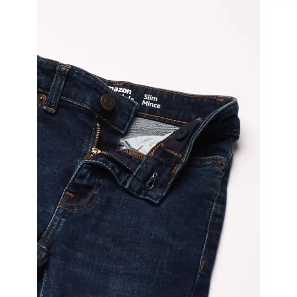 Amazon Essentials Boys Stretch SlimFit JeansDark Wash
