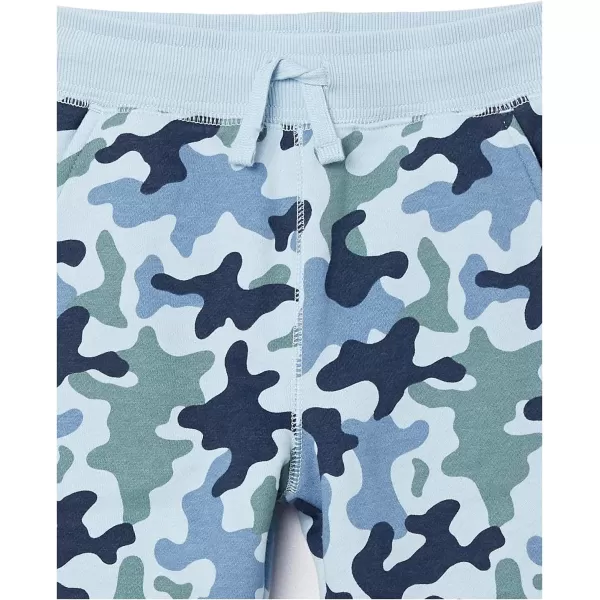 Amazon Essentials Boys and Toddlers Fleece Jogger Sweatpants Multipacks2 Blue Camo