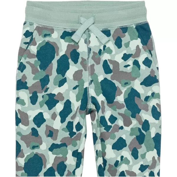 Amazon Essentials Boys and Toddlers Fleece Jogger Sweatpants Multipacks2 Teal BlueCamo