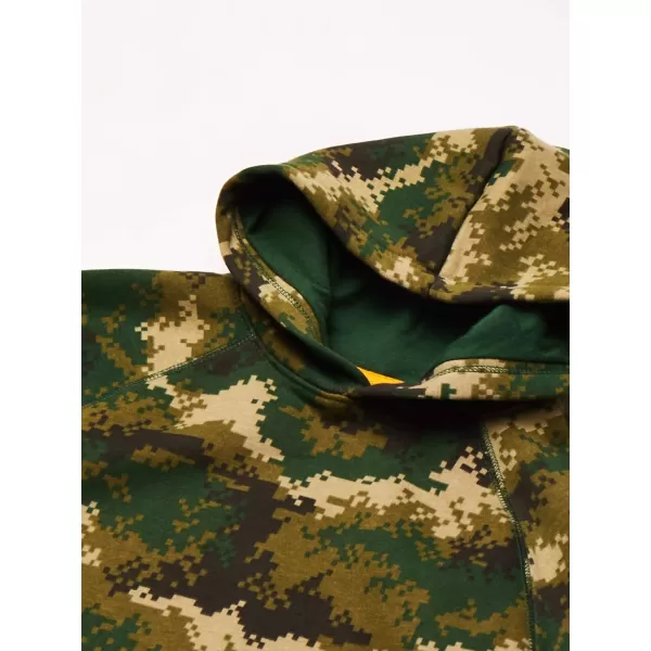 Amazon Essentials Boys and Toddlers Fleece Pullover Hoodie SweatshirtsOlive Camo