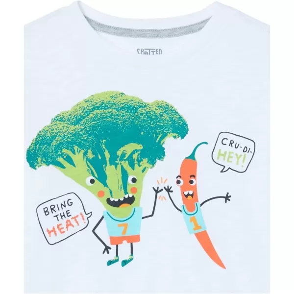 Amazon Essentials Boys and Toddlers LongSleeve 2in1 TShirts Previously Spotted Zebra Pack of 2Cactus