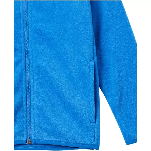 Amazon Essentials Boys and Toddlers Polar Fleece FullZip Hooded JacketBlue