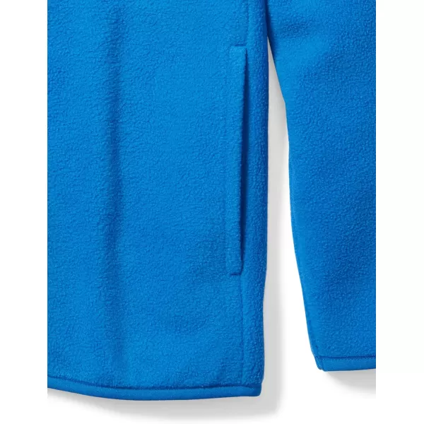 Amazon Essentials Boys and Toddlers Polar Fleece FullZip Mock JacketPolyester Blue