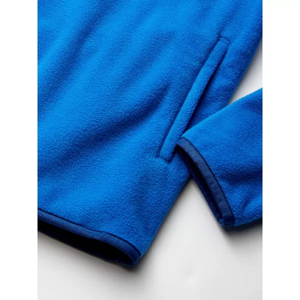 Amazon Essentials Boys and Toddlers Polar Fleece QuarterZip Pullover JacketPolyester Blue