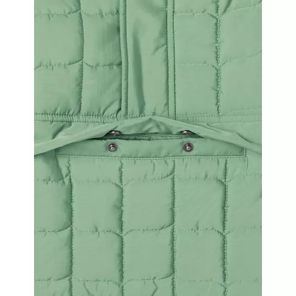 Amazon Essentials Boys and Toddlers Quilted Anorak JacketSage Green