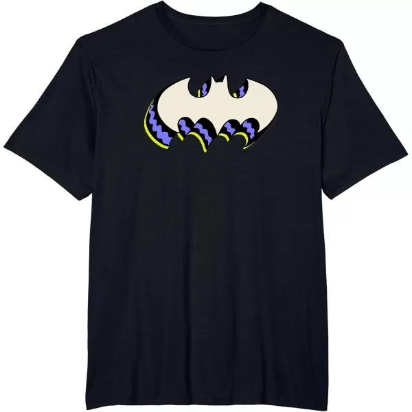 Amazon Essentials DC Comics Batman 3D Bat Logo TShirtBlack