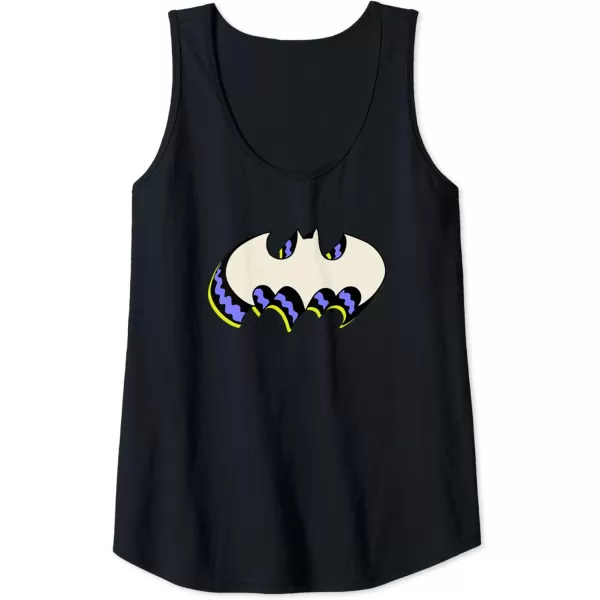 Amazon Essentials DC Comics Batman 3D Bat Logo Tank TopBlack