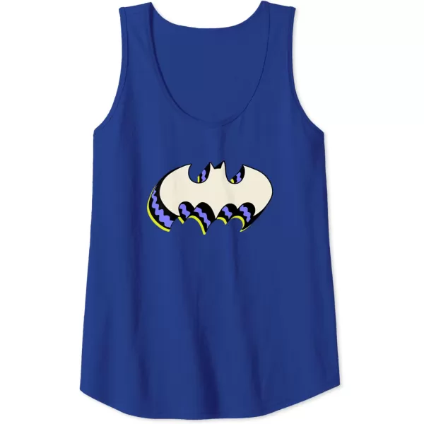 Amazon Essentials DC Comics Batman 3D Bat Logo Tank TopRoyal Blue