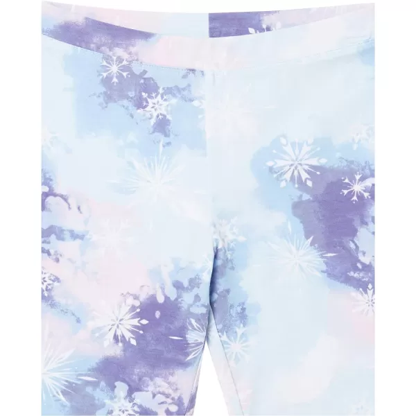 Amazon Essentials Disney  Marvel  Star Wars  Frozen  Princess Girls and Toddlers Bike Shorts Previously Spotted ZebraBlue Tie DyeDark Grey GeoGrey Frozen NatureWhite Doodles Midi