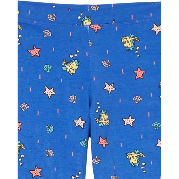 Amazon Essentials Disney  Marvel  Star Wars  Frozen  Princess Girls and Toddlers Bike Shorts Previously Spotted ZebraPrincess Vibes Regular Fit